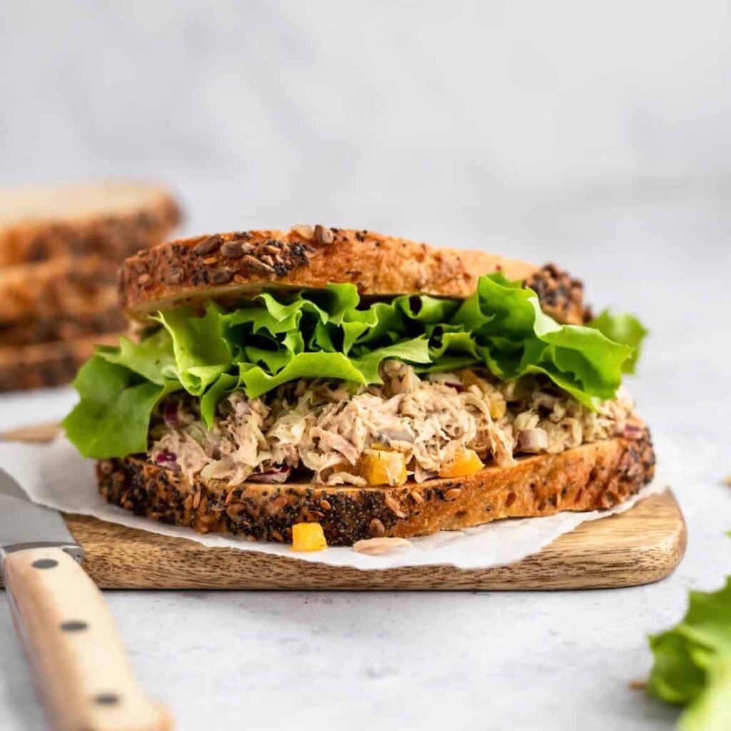 Receita rápida Sanduíche de Atum Saudável